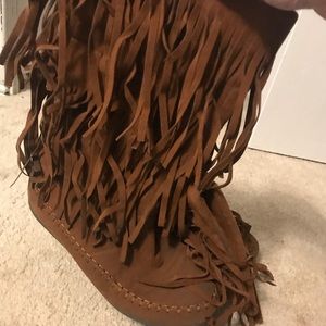 Brown boots